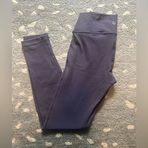 ATHLETA GIRL Transcend 7/8 crossover legging. Dusty purple. Size M (8-10) NWOT